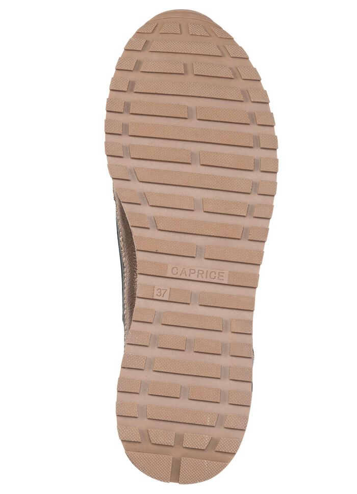 Caprice, trendy damessneakers, breedte G, met uitneembaar leren voetbed 