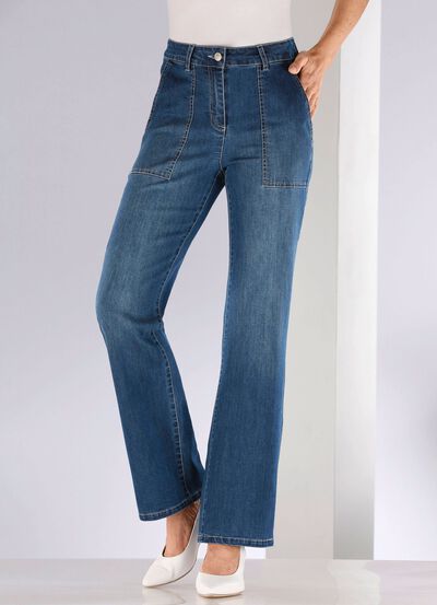 Jeans met 4 zakken 