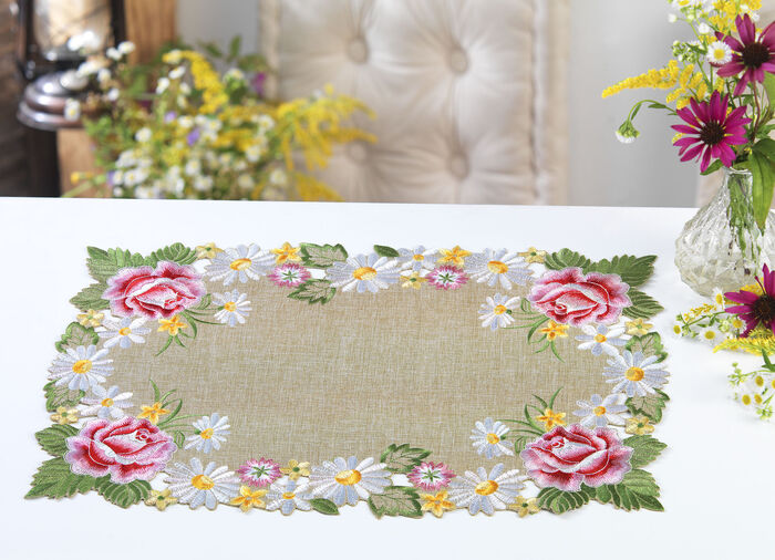 Tafel- en kamerdecoratie in harmonieuze kleuren GROEN-KLEURRIJK