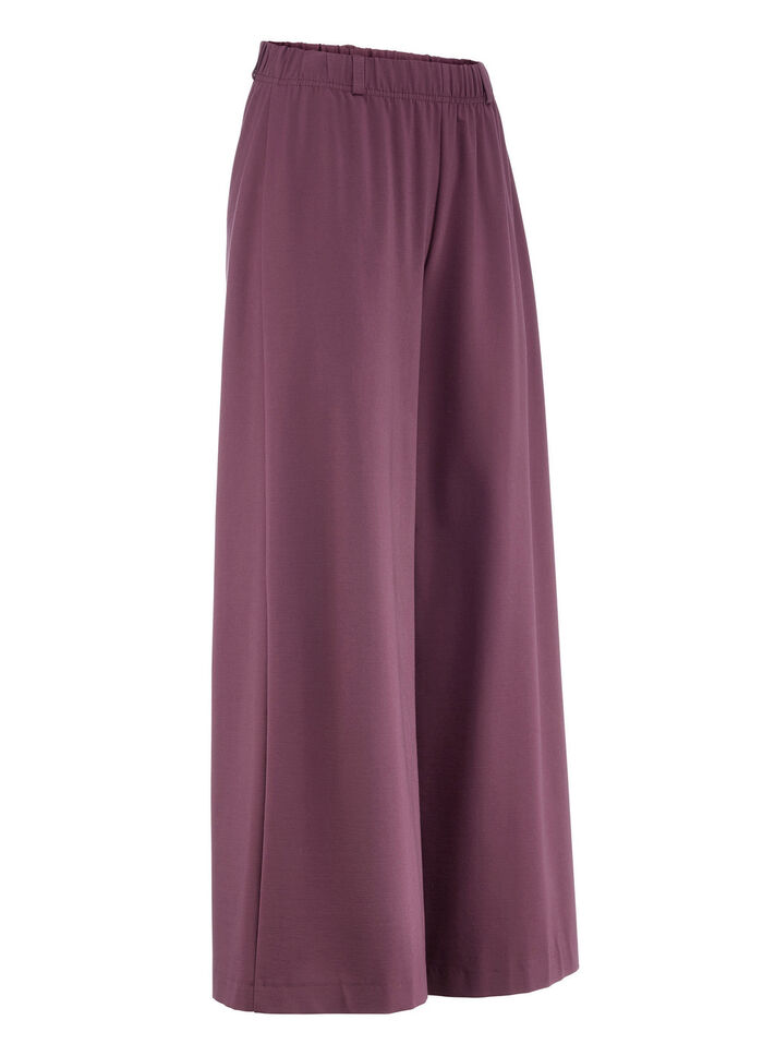 Broek in de huidige palazzo-vorm BORDEAUX