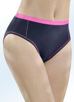Set van vijf slips met roze elastische tailleband 