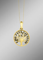 Levensboom hanger met diamanten 