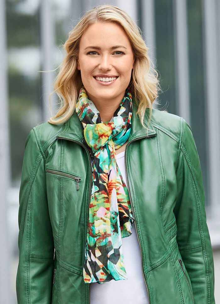 Sjaal met fantasiedessin 