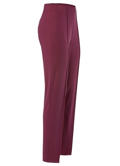 Broek met een getailleerde tailleband 