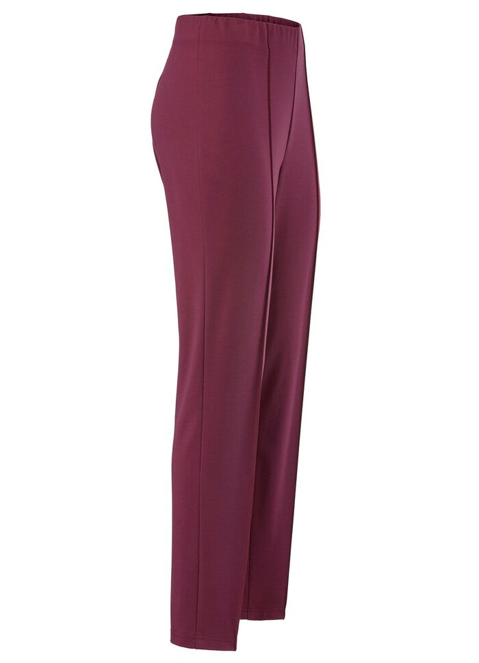 Broek met aangeknipte tailleband 