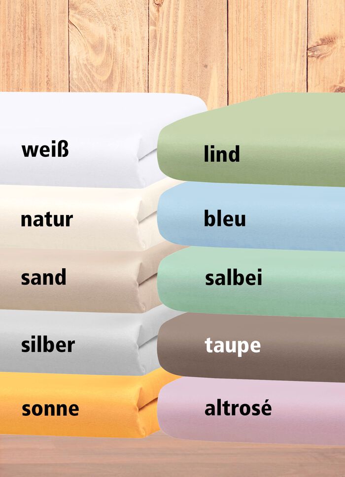 Hoogwaardige elastische Mako fijne jersey hoeslakens 