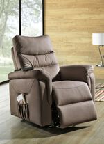 Relaxfauteuil met opstahulp BRUIN
