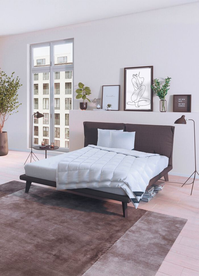 Hoogwaardige donzen dekbedserie van Spessarttraum WIT