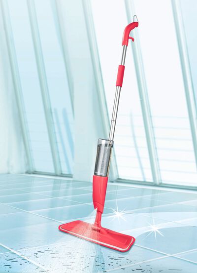 Spraymop ideaal voor een snelle reiniging tussendoor. 
