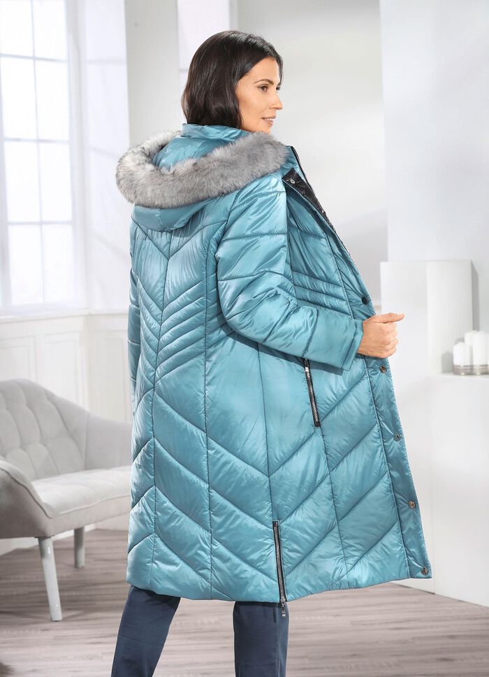 Jas met afneembare capuchon 