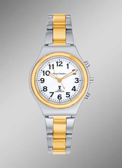 Tijdloos radiogestuurd dameshorloge van Pierre Chaubert 