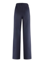 Broek in modieuze palazzo-vorm RIET GEMÊLEERD