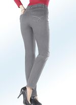 Supercomfortabele jeans in vijfzakkenmodel GRIJS