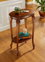 Bijzettafel met inleg 