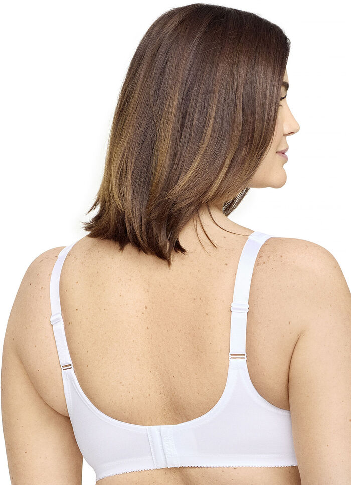 Glamorise-minimalisatiebeha met elastische kant WIT