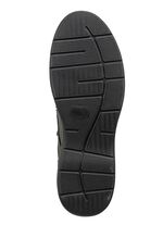 GINO GALANTE, klassieke herenpantoffels, gemaakt van hertenleer ZWART