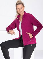 Gebreid fleece kort jack van &ldquo;LPO&rdquo; 