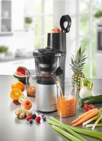 Slowjuicer voor tot 30% hogere sapopbrengst 