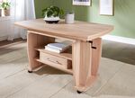 Moderne salontafel op wielen 