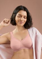 Anita ontlastende bh met katoenen piqu&eacute; 