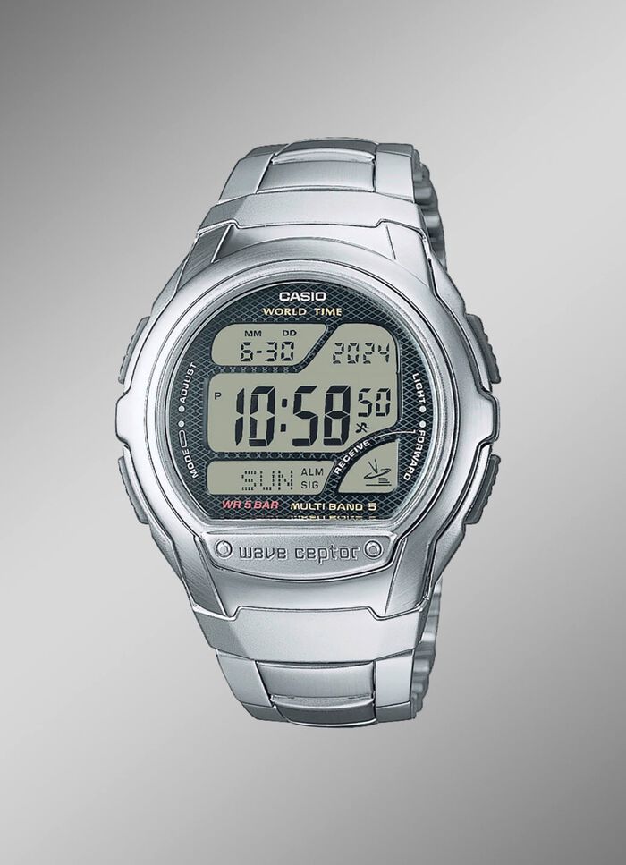 Casio radio digitaal herenhorloge 