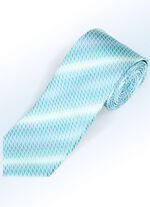 Stropdas in 5 kleuren TURQUOISE