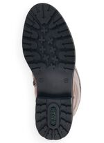 Remonte, gevoerde dameslaarzen, winterschoenen, breedte G, met rits KASTANJEBOLEET-MOKKA