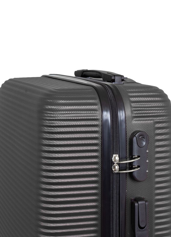 Kofferset met 4 lichtlopende dubbele wielen 