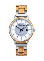 Waidzeit herenhorloge op zonne-energie 