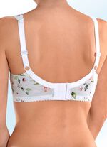 BH met bloemenmotief 