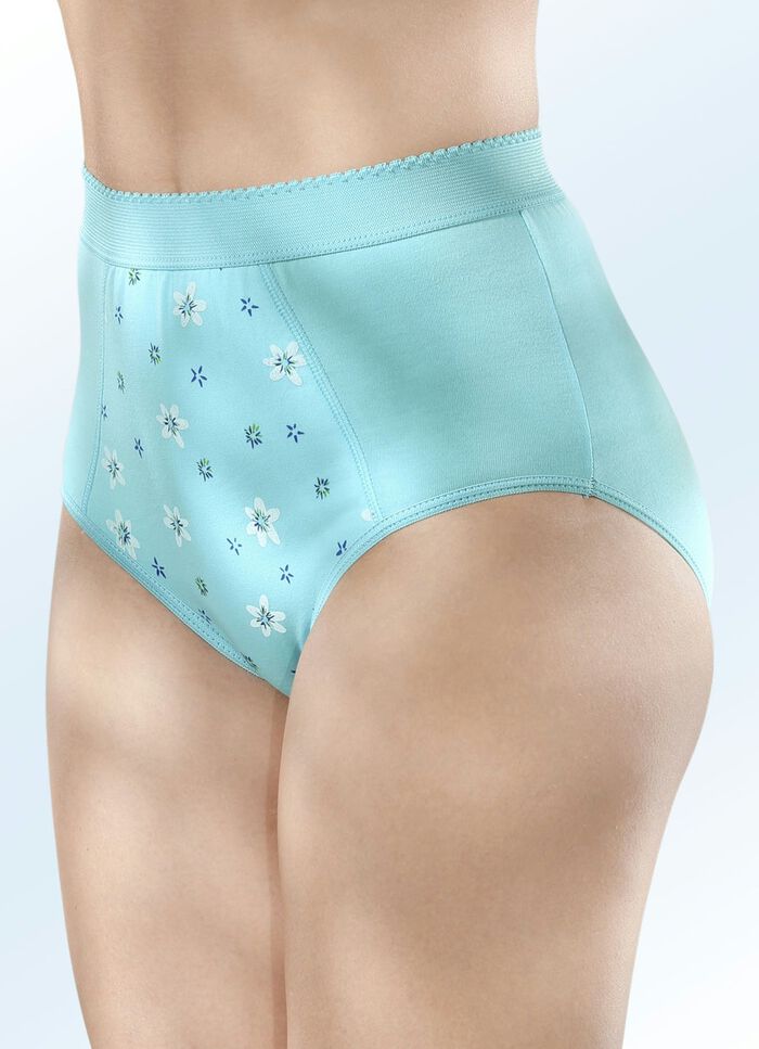 Set van vijf corrigerende slips met verstevigende voorzijde 