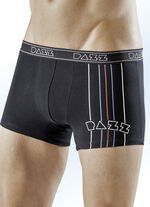 Verpakking met vier boxershorts, effen, met print 