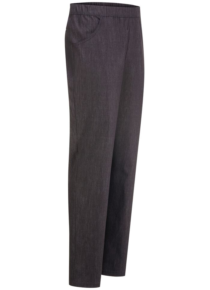 Elegante pull-on jeans ANTRACIET
