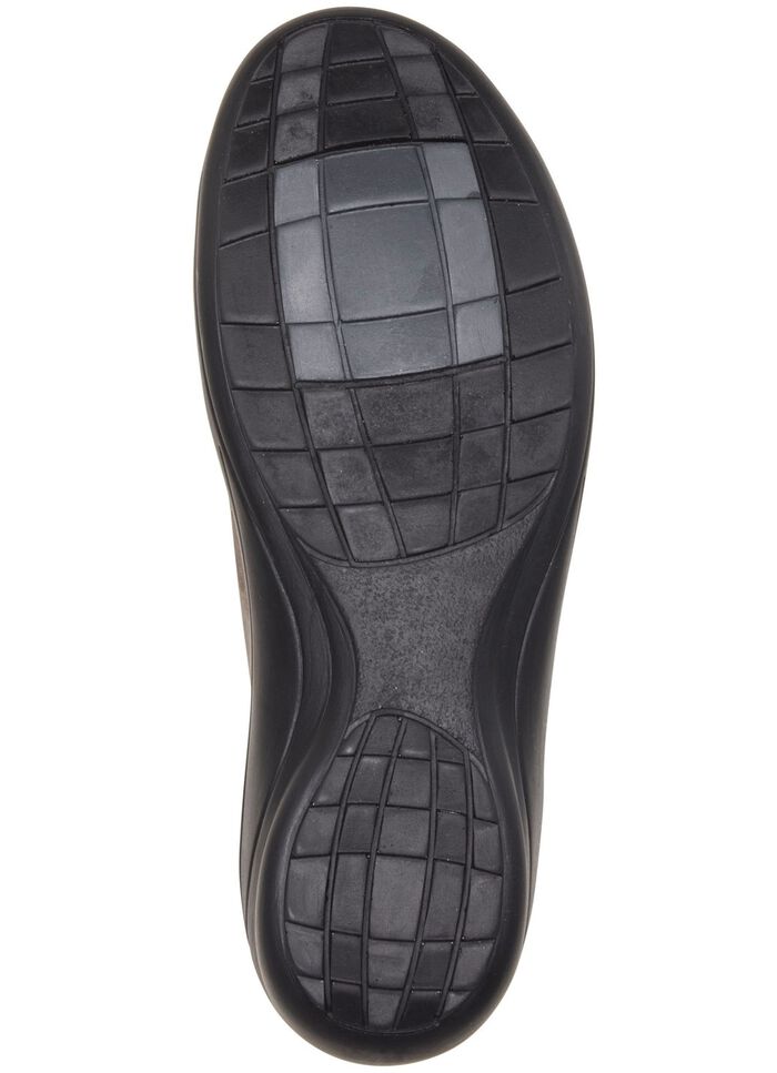 ELENA EDEN nubuck leren pantoffels GRIJS