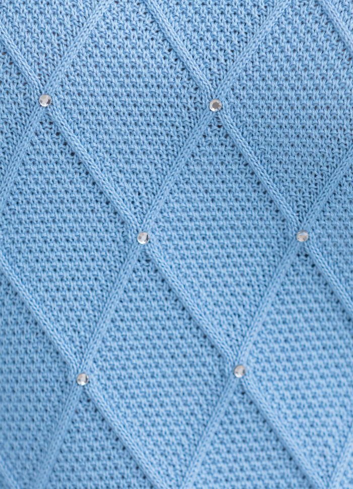 Trui met strass-versiering 