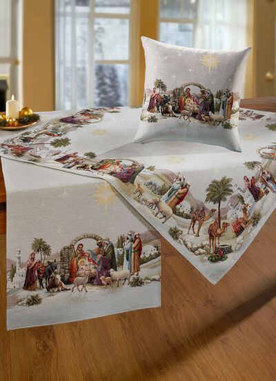 Tafel- en kamerdecoratie van gobelin 