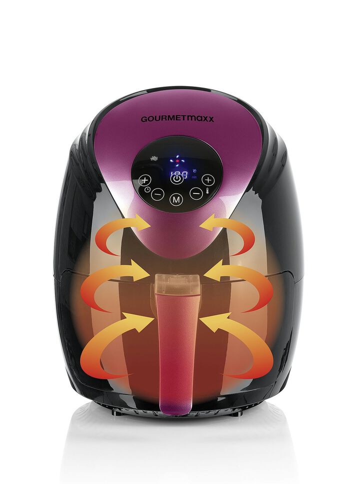 Digitale heteluchtfriteuse - bespaart tijd en energie! 