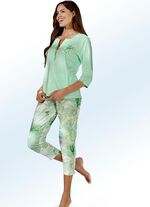 Pyjama met 3/4-mouwen en 7/8-broek 