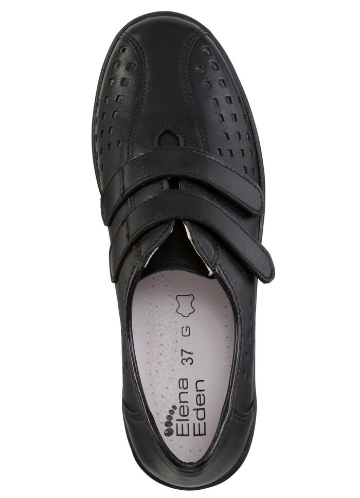 Schoenen met klittenband ZWART