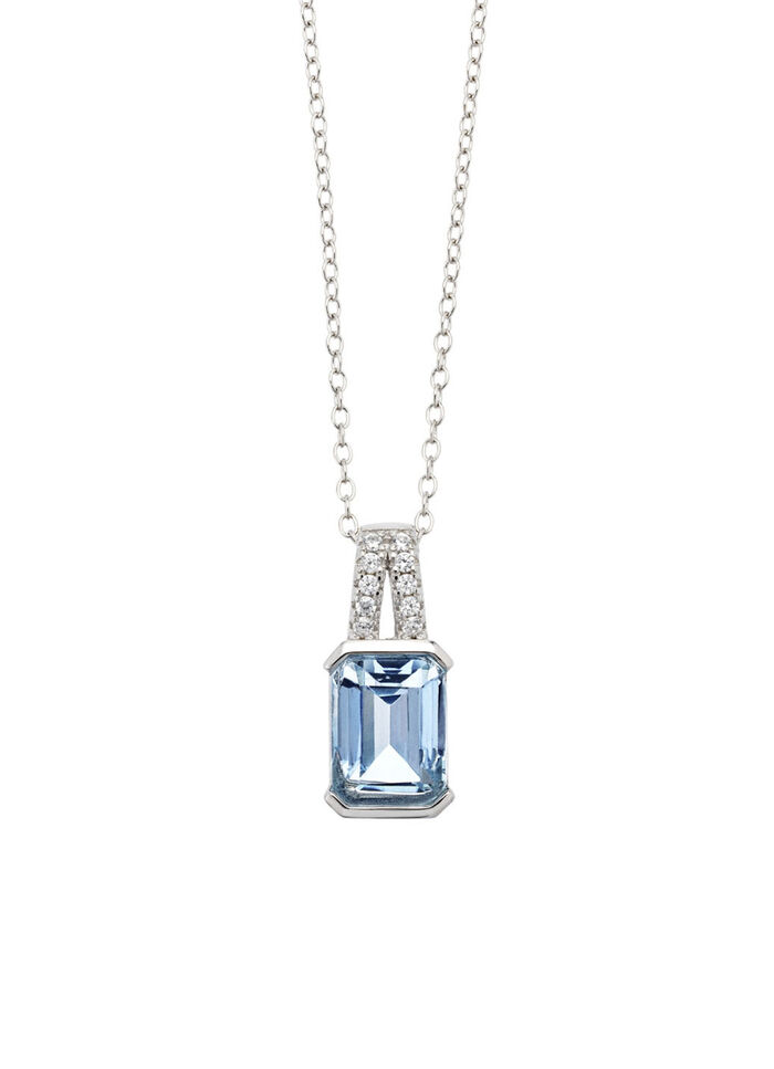 Stralende elegantie: hanger met ankerketting 