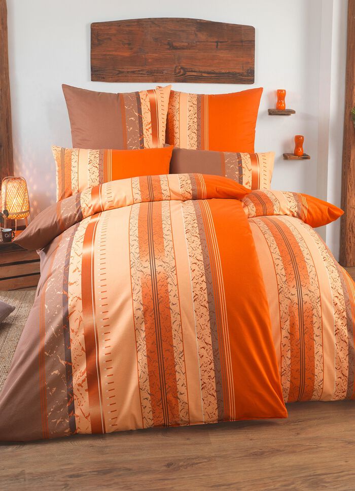 Florella beddengoedset van fleece-biber AARDE