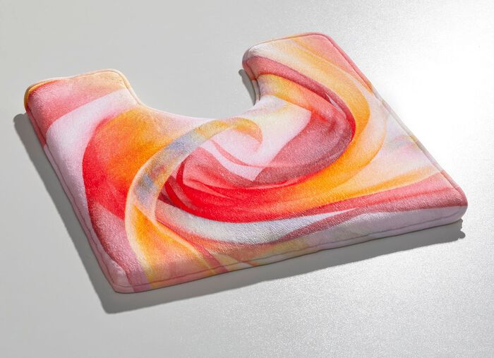 Fantastisch zachte, bedrukte badmatten 