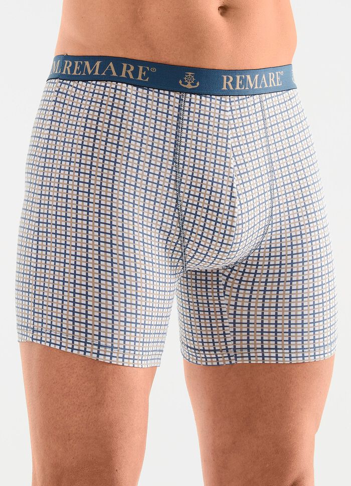 Driepack geruite broeken 