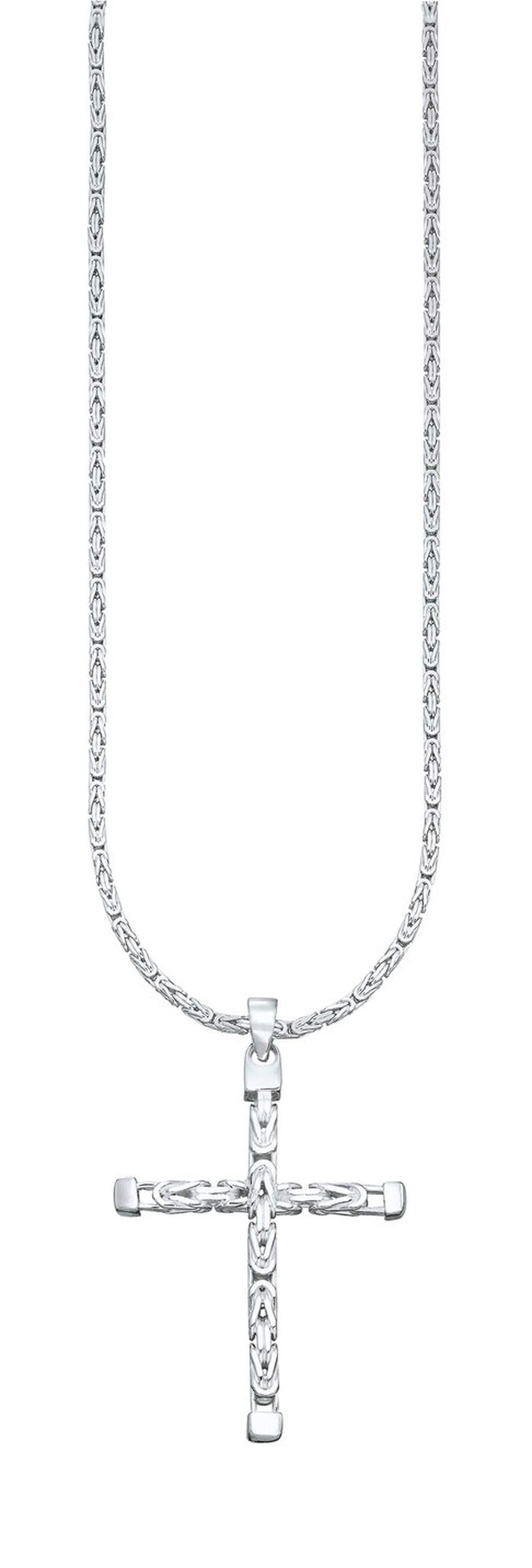 Opvallende kruishanger met koningsketting 