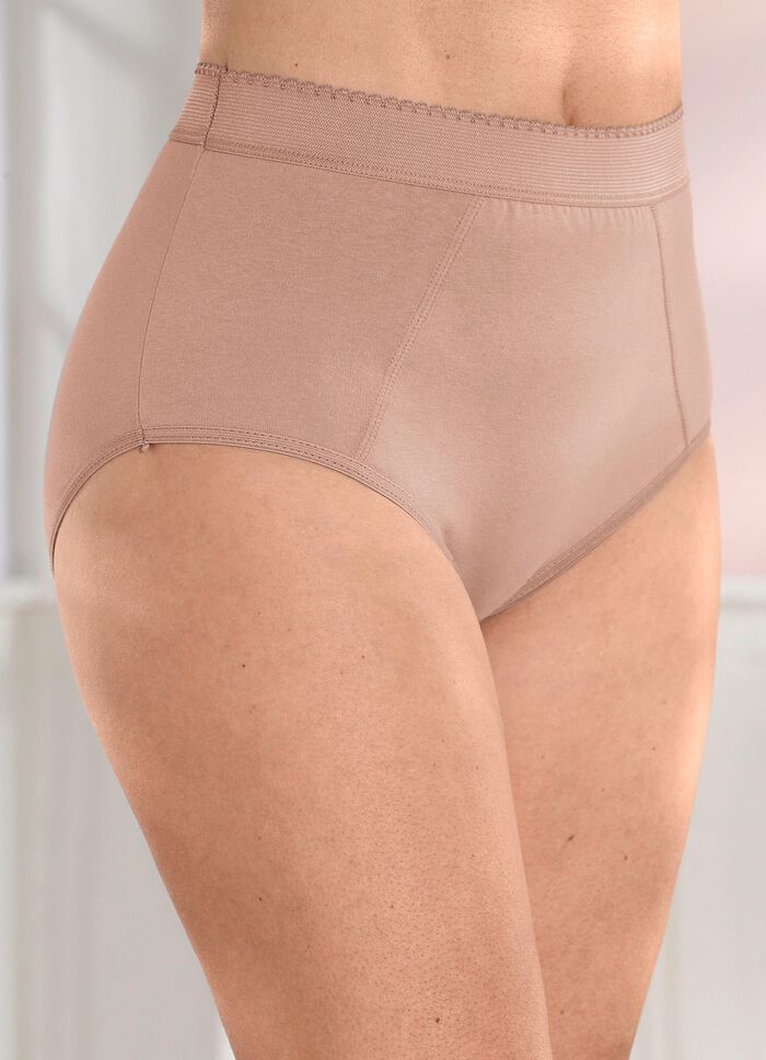 Set van vijf corrigerende slips met verstevigende voorzijde 