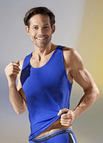 Set van drie okseltopjes met bies 