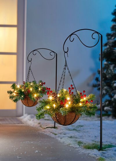 Bloemenmand "Wintermagie" 