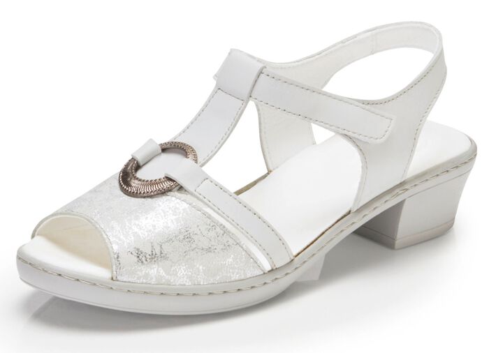 ELENA EDEN sandalen in een elegant design WIT