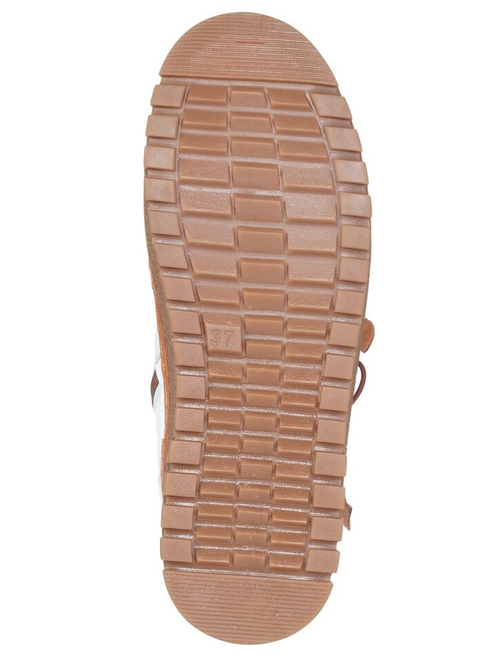 Gemini, modieuze dameslaarzen, breedte G, winterschoenen, met uitneembaar voetbed WIT