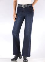 Jeans met modieuze beenwijdte  